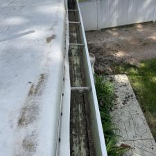 Single-Story-Gutter-Cleaning-in-Columbia-Illinois 3